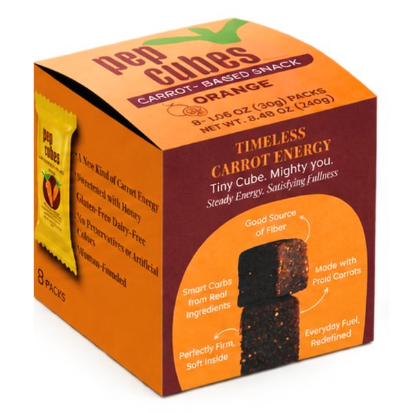 Orange PepCubes box