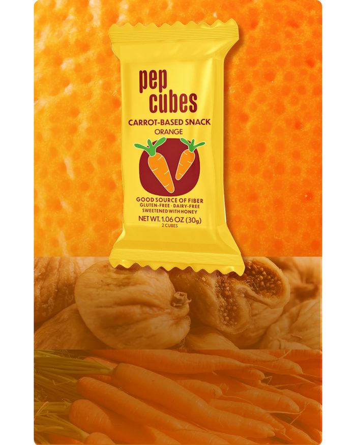 Orange PepCubes pack